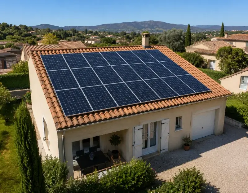 Prime à l'autoconsommation panneaux solaires La Baume-Cornillane — aide financière de l'État
